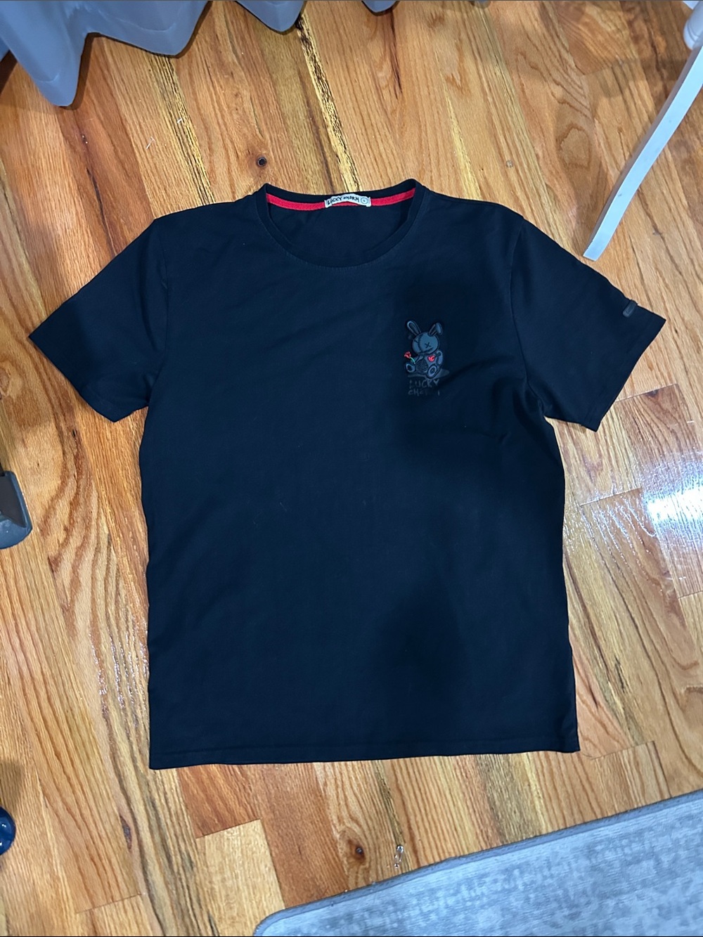 Bkys Men's Black Short-Sleeve Graphic Tee - Lucky Charm